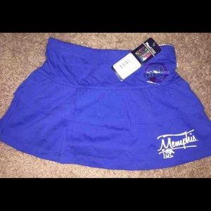 NEW! Kids University of Memphis skirt